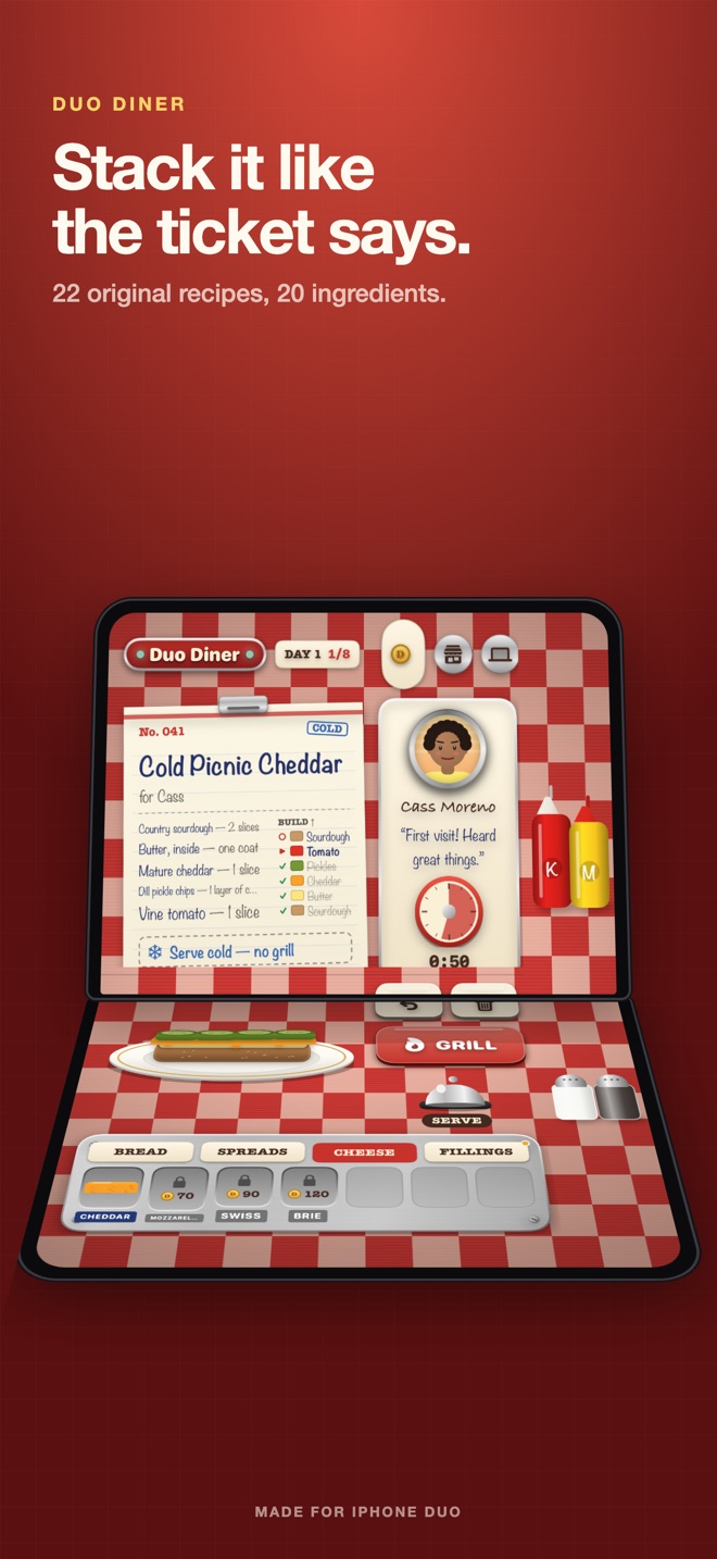 Duo Diner: Toastie Chef screenshot 2