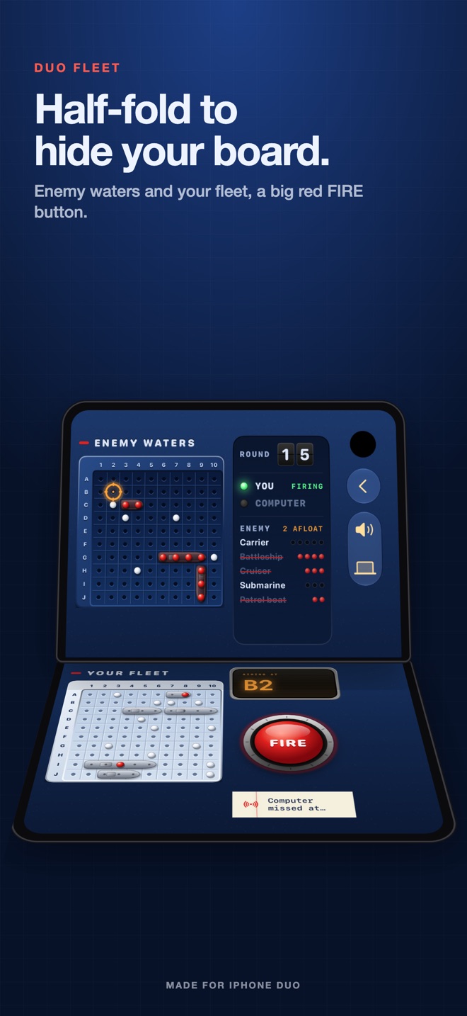 Duo Fleet: Naval Battle screenshot 1