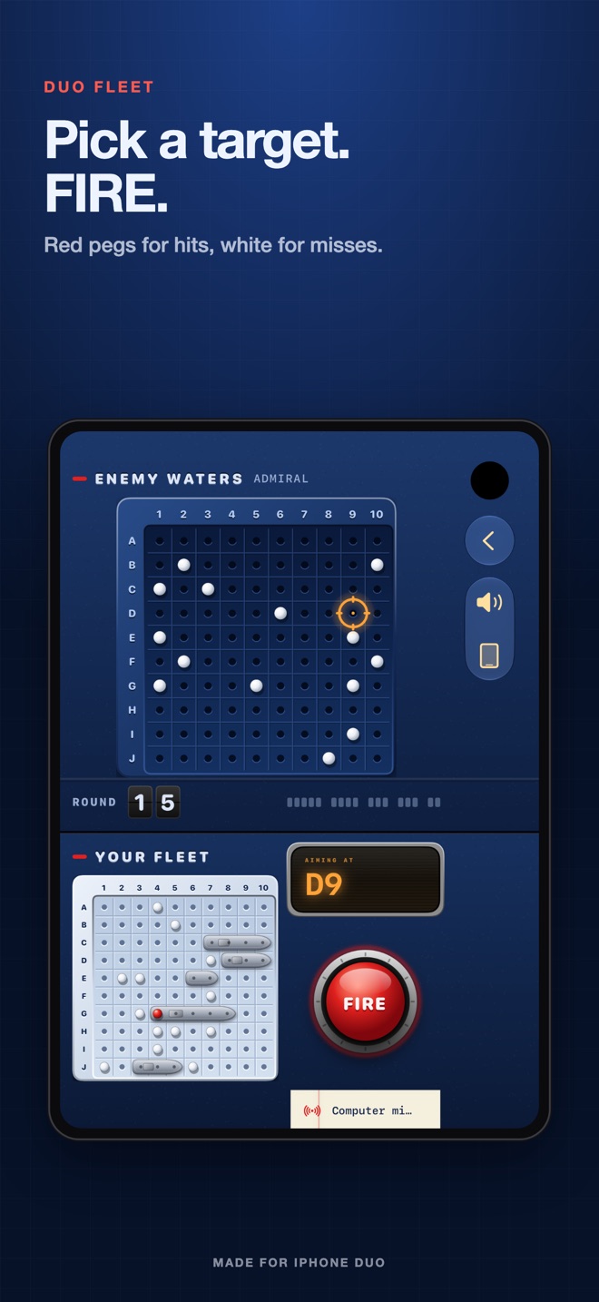 Duo Fleet: Naval Battle screenshot 2