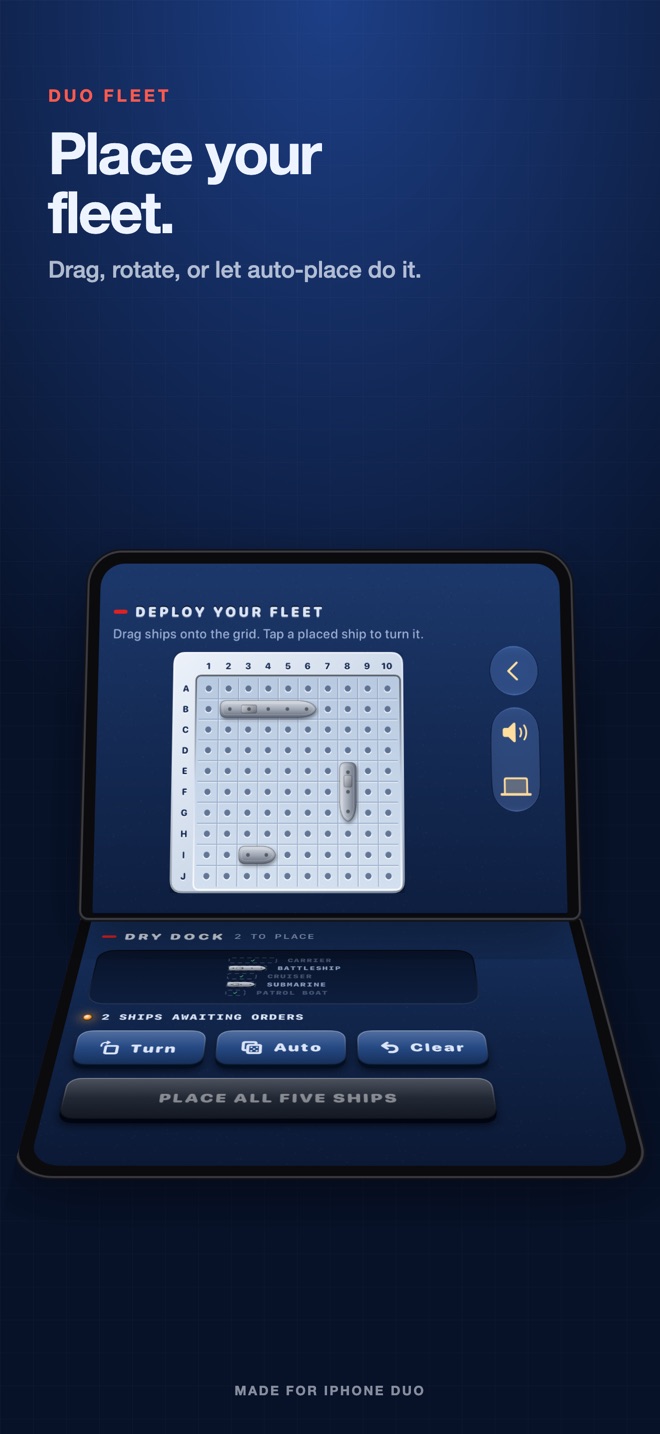 Duo Fleet: Naval Battle screenshot 3