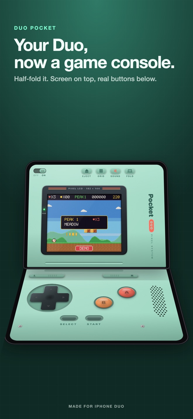 Duo Pocket: Retro Handheld screenshot 1
