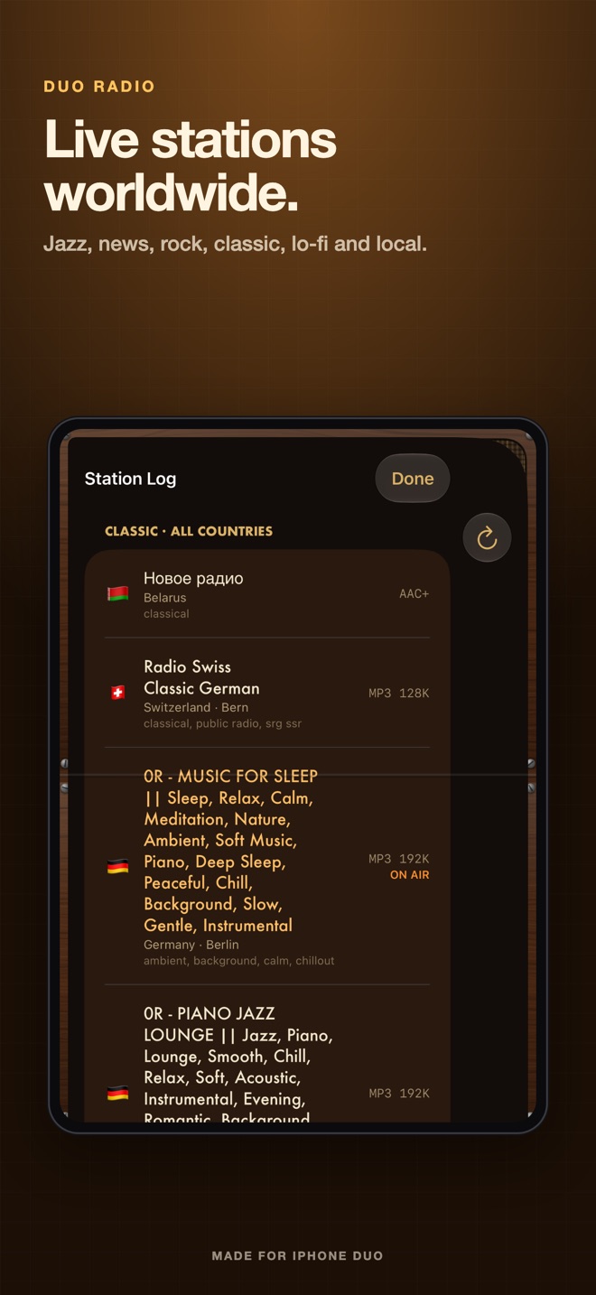 Duo Radio: World Band screenshot 3