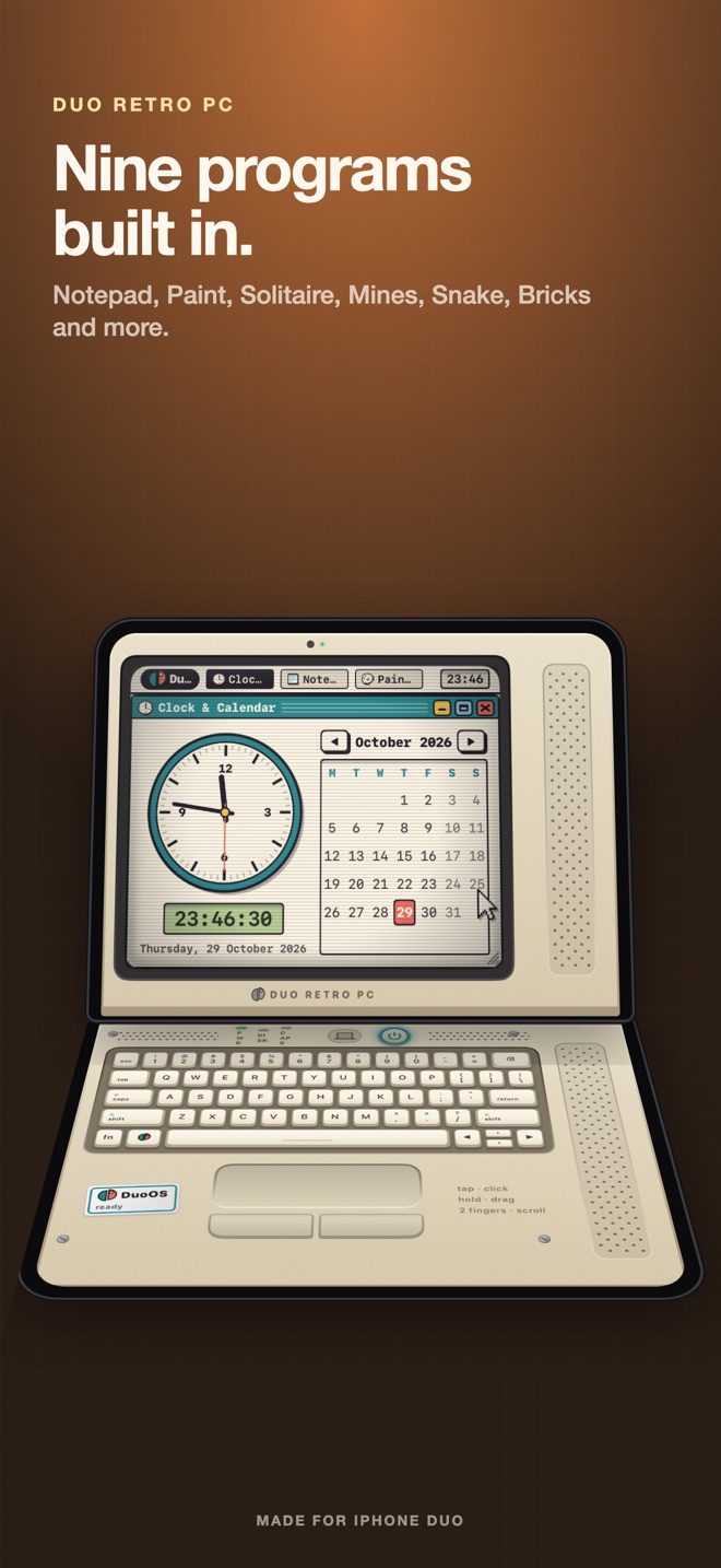 Duo Retro PC screenshot 2