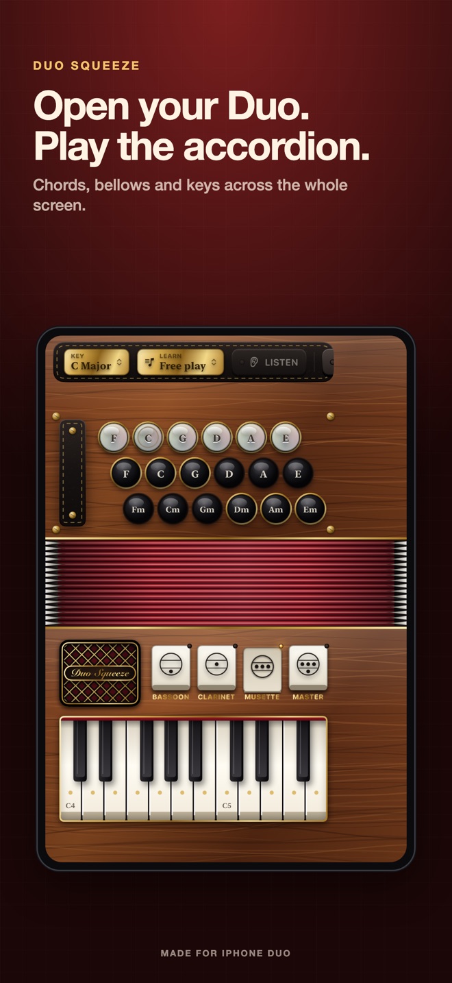 Duo Squeeze: Accordion screenshot 1