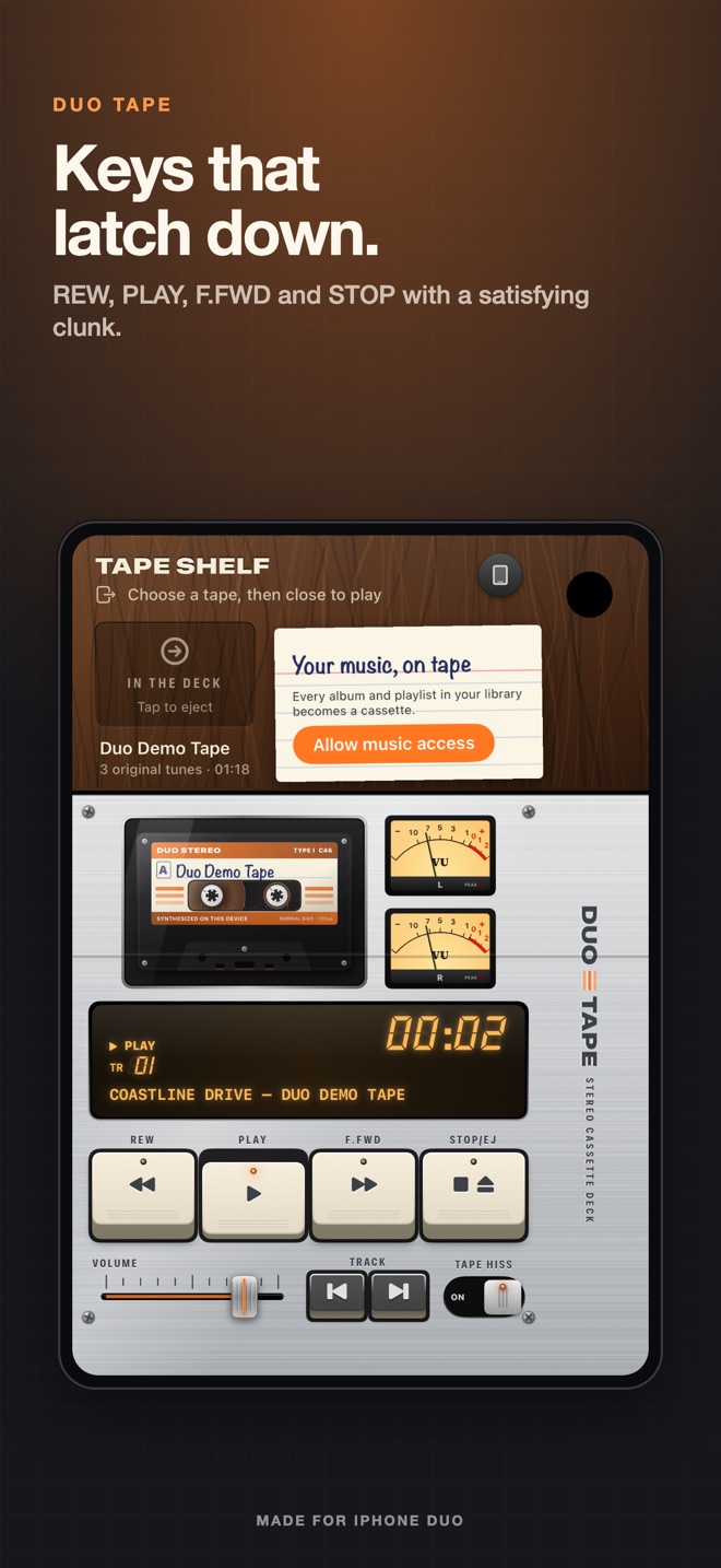 Duo Tape: Cassette Deck screenshot 3
